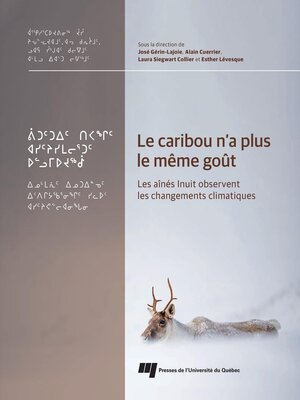 cover image of Le caribou n'a plus le même goût